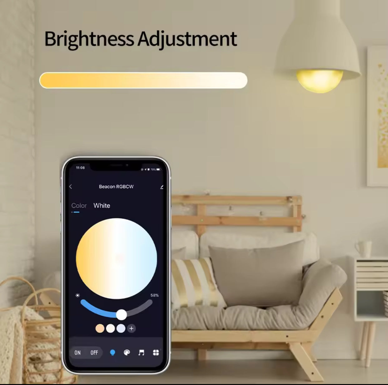 Tuya Smart WiFi Bulb RGB+CW+WW